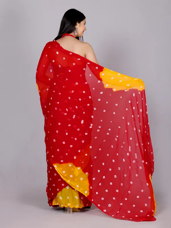 Red_Designer_Pure_Chiffon_&_New_Trendy_Bollywood_Saree_For_Women_(With_Blouse)