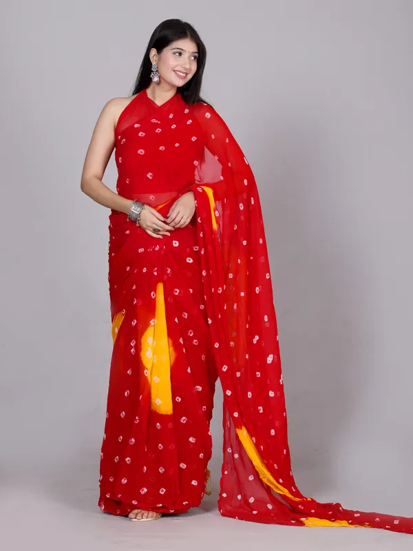 Red_Designer_Pure_Chiffon_&_New_Trendy_Bollywood_Saree_For_Women_(With_Blouse)