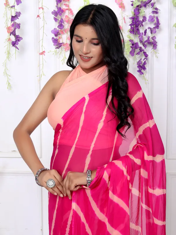 Pink_Designer_Pure_Chiffon_&_New_Trendy_Bollywood_Saree_For_Women_(With_Blouse)
