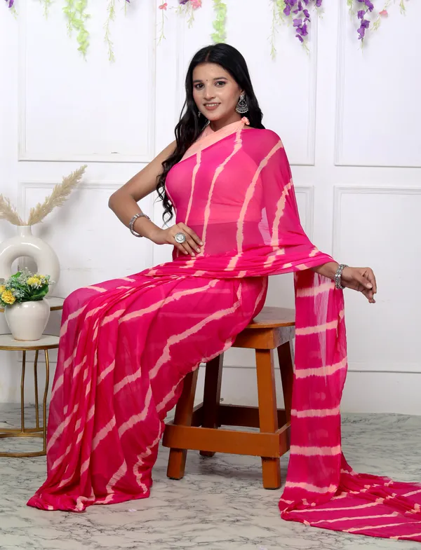 Pink_Designer_Pure_Chiffon_&_New_Trendy_Bollywood_Saree_For_Women_(With_Blouse)