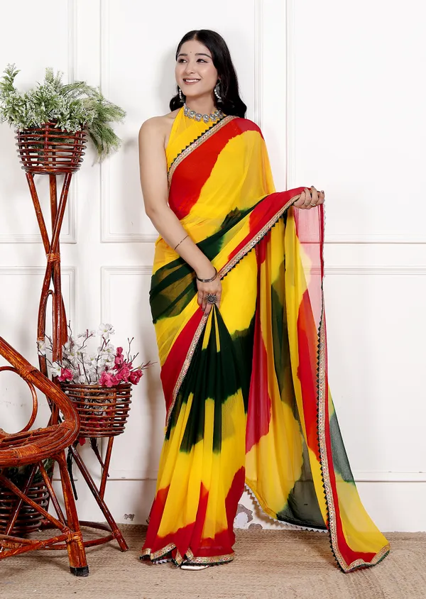 Red_Designer_Pure_Chiffon_&_New_Trendy_Bollywood_Saree_For_Women_(With_Blouse)
