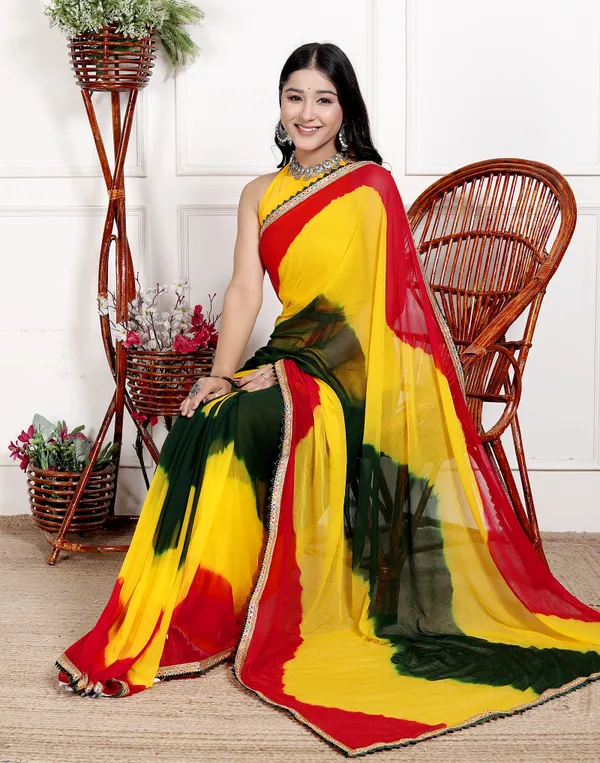 Red_Designer_Pure_Chiffon_&_New_Trendy_Bollywood_Saree_For_Women_(With_Blouse)