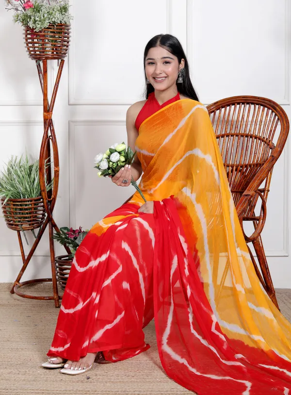 Red_Designer_Pure_Chiffon_&_New_Trendy_Bollywood_Saree_For_Women_(With_Blouse)