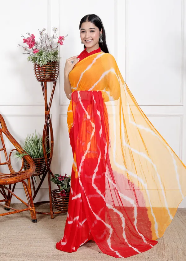Red_Designer_Pure_Chiffon_&_New_Trendy_Bollywood_Saree_For_Women_(With_Blouse)