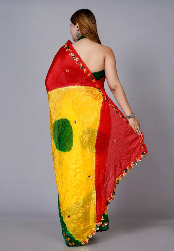 Yellow_Designer_Pure_Chiffon_&_New_Trendy_Bollywood_Saree_For_Women_(With_Blouse)
