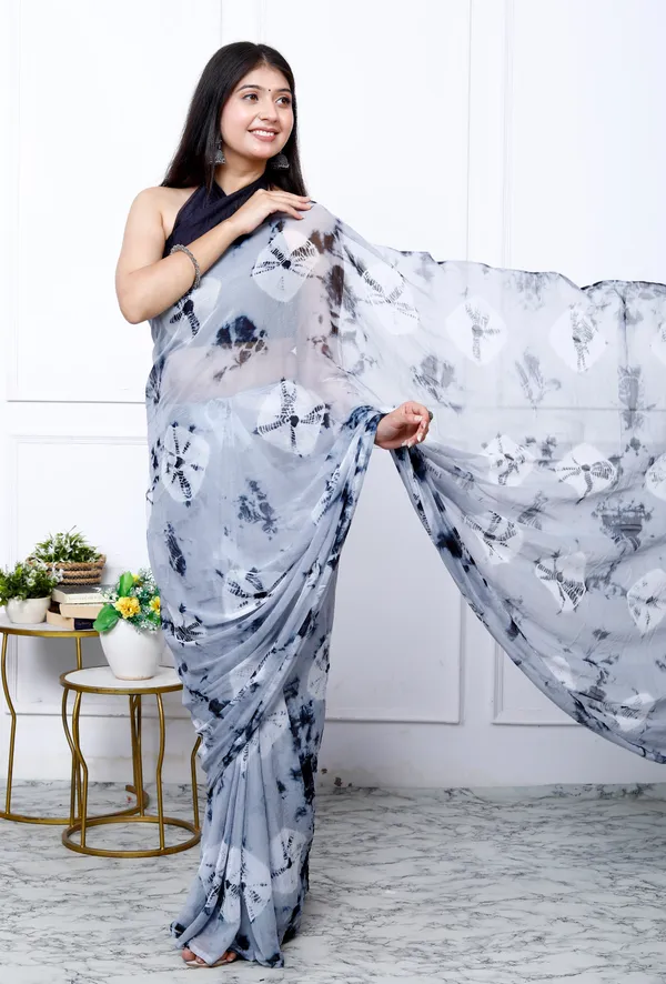 Grey_Designer_Pure_Chiffon_&_New_Trendy_Bollywood_Saree_For_Women_(With_Blouse)