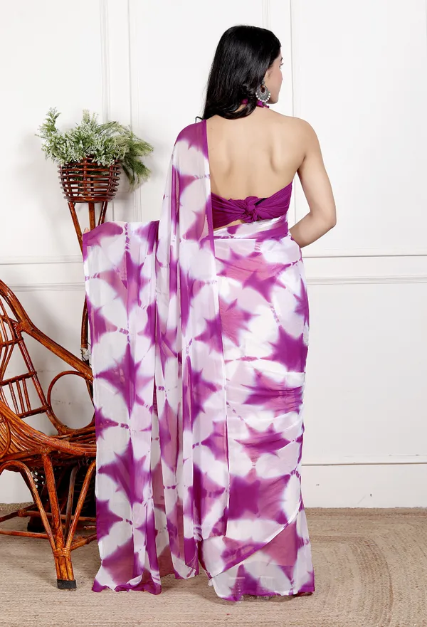 Wine_Designer_Pure_Chiffon_&_New_Trendy_Bollywood_Saree_For_Women_(With_Blouse)