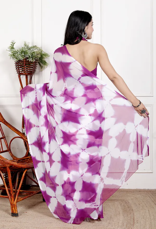 Wine_Designer_Pure_Chiffon_&_New_Trendy_Bollywood_Saree_For_Women_(With_Blouse)
