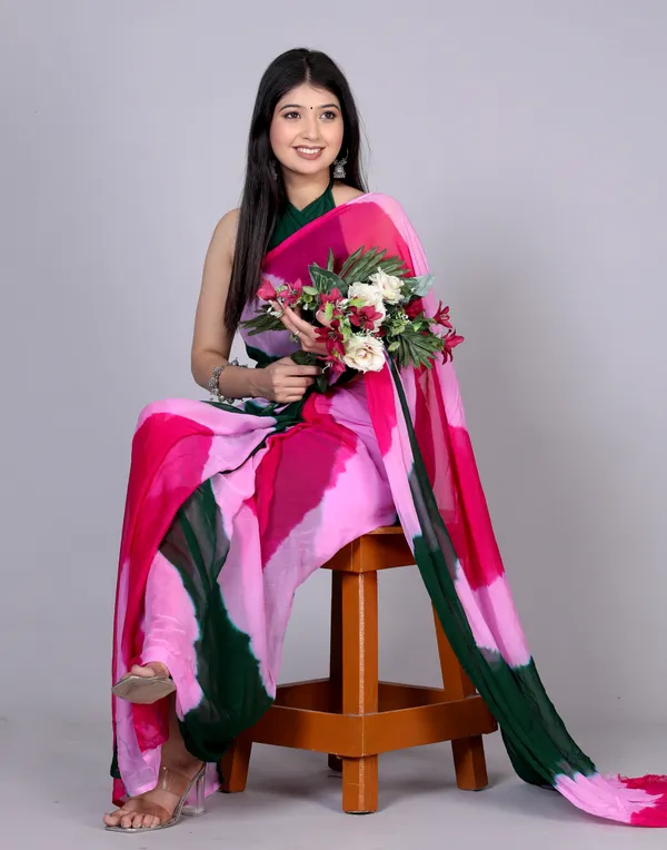 Pink_Designer_Pure_Chiffon_&_New_Trendy_Bollywood_Saree_For_Women_(With_Blouse)
