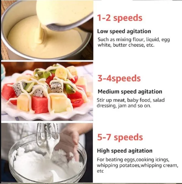 White_Hand_Blender_|Food_Blender,_Egg_Mixer_Blenders_Hand_Mixer_|_Easy_Mix,_Powerful_260_Watt_Motor_|_7_Speed_Control_+_Turbo_|_Dough_Hooks_And_Strip_Attachments