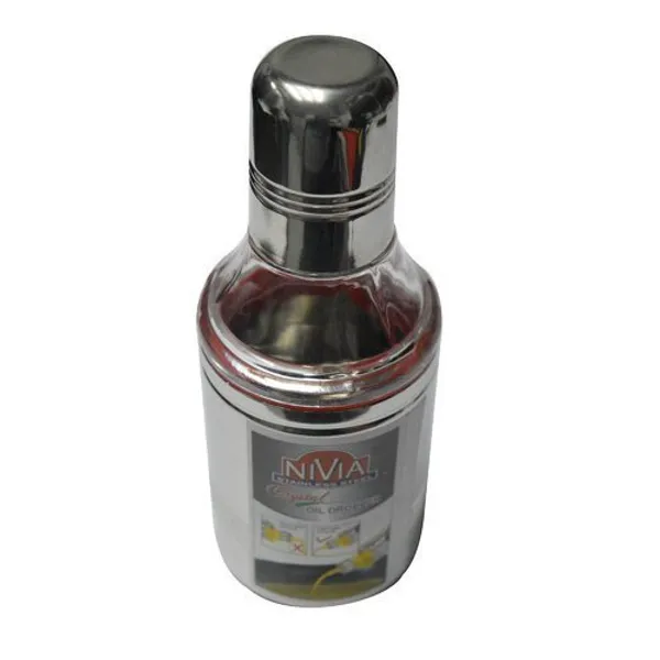 Silver_Steel_Cooking_Oil_Pot_Dropper_Dispenser_Pourer_With_Handle_For_Non_Slip_Grip