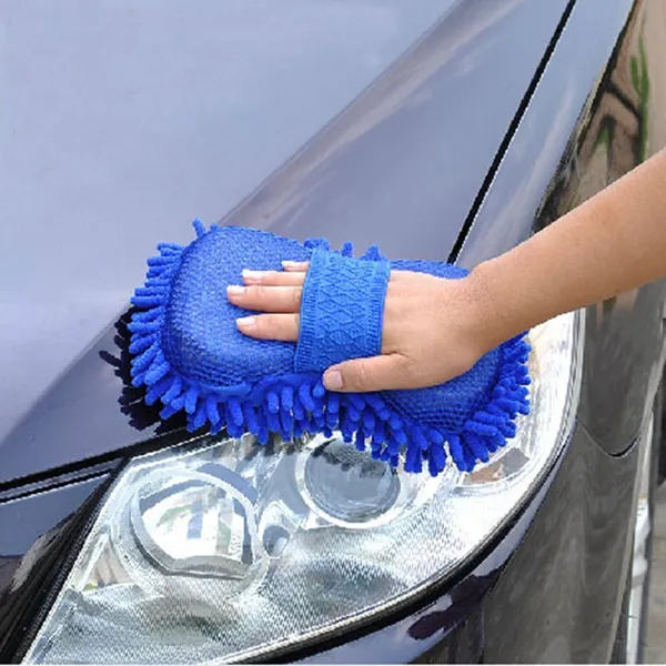 Blue_Amazing_Microfiber_Super_Mitt_Hand_Glove_Duster_For_Car/Office/Home