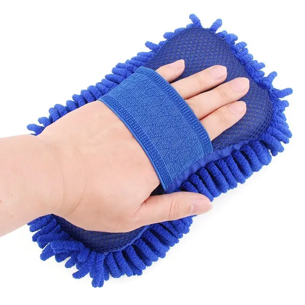 Blue_Amazing_Microfiber_Super_Mitt_Hand_Glove_Duster_For_Car/Office/Home