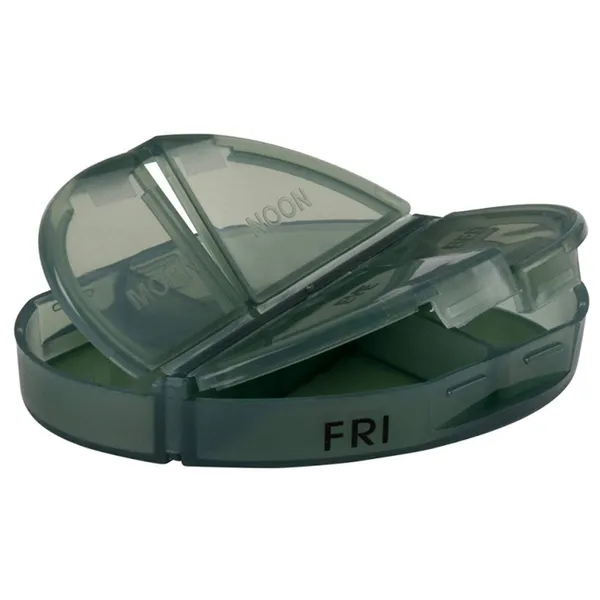 Grey_7_Day_Weekly_Tablet_Medicine_Storage_Box_With_4_Compartments/Pill_Dispenser