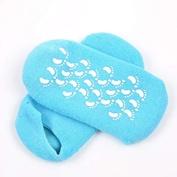 Spa_Gel_Socks_And_Gloves_Set_Moisturizing_Silicone_Gel_Combo_For_Hands_Feet;_Skin_Whitening_Care_Beauty_Spa_Treatment_Hydrating_Cool_Soft_Cotton_Booties_&_Gloves_For_Dry_Hard_Cracked_Skin_(Blue)