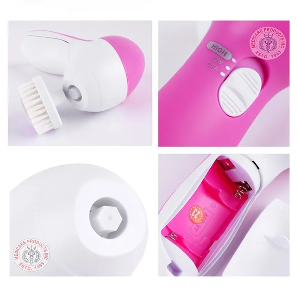 Pink_5_In_1_Beauty_Care_Facial_Massager_With_2_Speed_Control