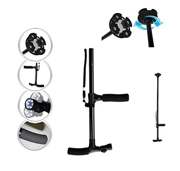 Black_Two_Handled_Cane_With_More_Grip_&_Less_Slip_Dependable_Folding_Cane_With_Built_In_Lights