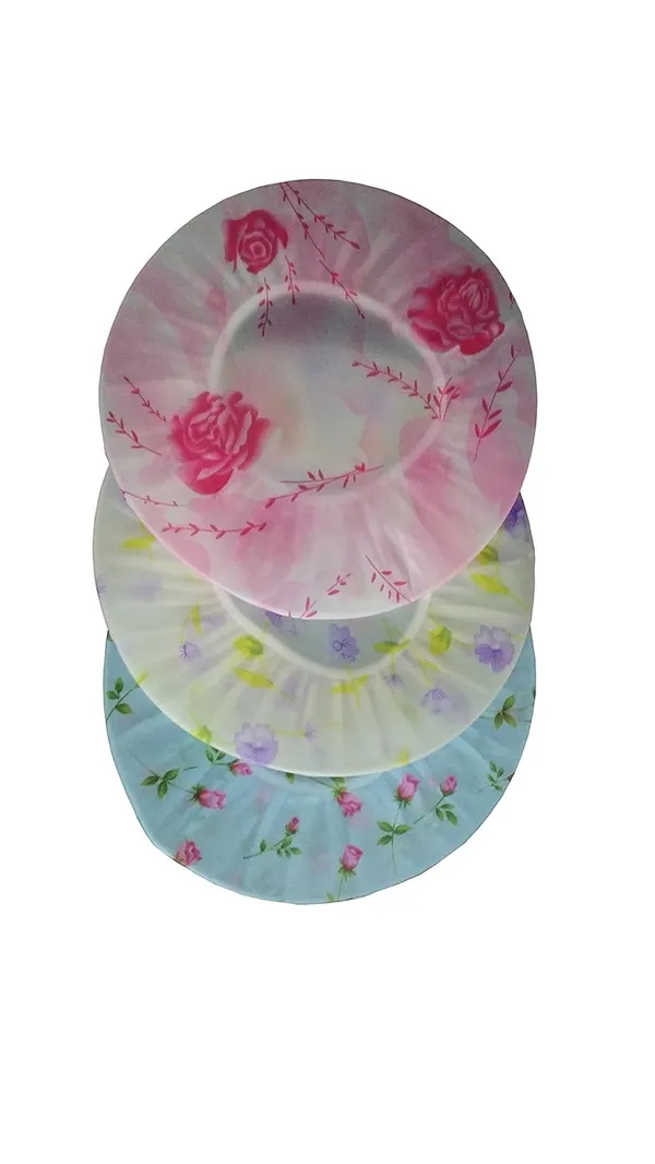 Multicolor_Bath_Cap_Set_Of_3_Reusable_Waterproof_Elastic_Free-Size_Bathroom_Shower_Caps_-_For_Homes,_Spas,_Salons,_Hair_Treatment,_Beauty_Parlors