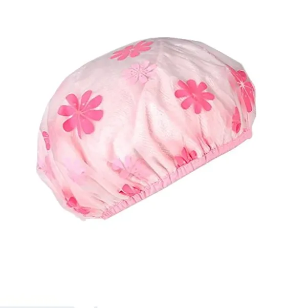 Multicolor_Bath_Cap_Set_Of_3_Reusable_Waterproof_Elastic_Free-Size_Bathroom_Shower_Caps_-_For_Homes,_Spas,_Salons,_Hair_Treatment,_Beauty_Parlors