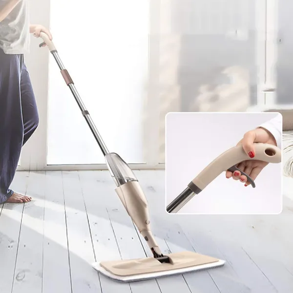 Multicolor_Plastic_Mop_Kit_For_Household_And_Office_Use,_Adjustable_Handle,_Easy_To_Use_And_Carry,_Spinning_Function,_Removable_Micro_Pad