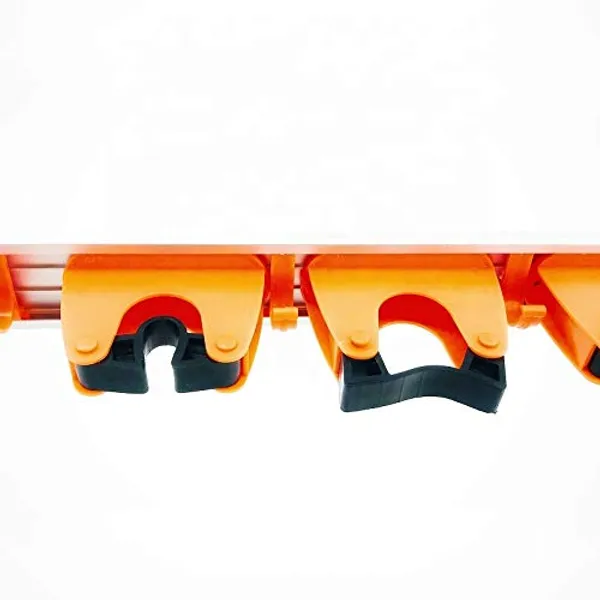 Orange_Mop_Holder_And_Broom_Holder,_4_Slot_Position_With_5_Hooks_Garage_Storage_Holder_Wall_Mounted,Material-Aluminum_(Style-2)