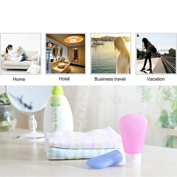 Multicolor_4Pcs_Travel_Silicone_Bottles_Set_-_90Ml_Portable_Silicone_Travel_Bottle_Lotion_Shampoo_Cosmetic_Empty_Mini_Tub_Containers_Squeezable_Bottle_For_Shower_Gel,_Liquid_Soap,Toiletries