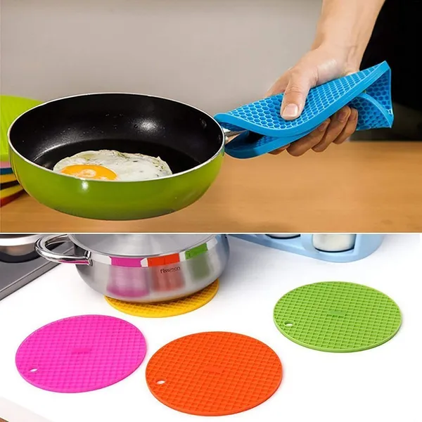 Multicolor_Silica_Gel_Anti_Hot_Heat_Resistant_Round_Pot_Holder_Disc_Pads_Car_Dashboard_Pad_Dining_Table_Mat_Placemat_Coasters_Pack_Of_3