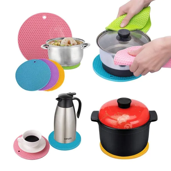 Multicolor_Silica_Gel_Anti_Hot_Heat_Resistant_Round_Pot_Holder_Disc_Pads_Car_Dashboard_Pad_Dining_Table_Mat_Placemat_Coasters_Pack_Of_3