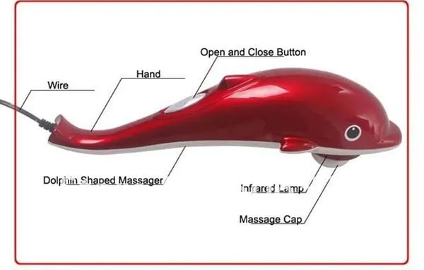 Red_Big_Dolphin_Vibration_Full_Body_Massager_Pain_Relief_Muscle_Relax