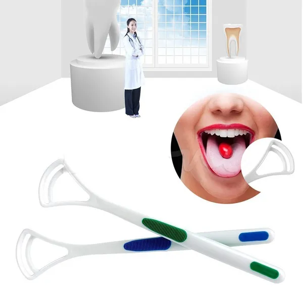 Multicolor_Oral_Dental_Care_Clean_Away_Bad_Breath_Tongue_Cleaner_Brush_Scraper_Handle_Pack_Of_2