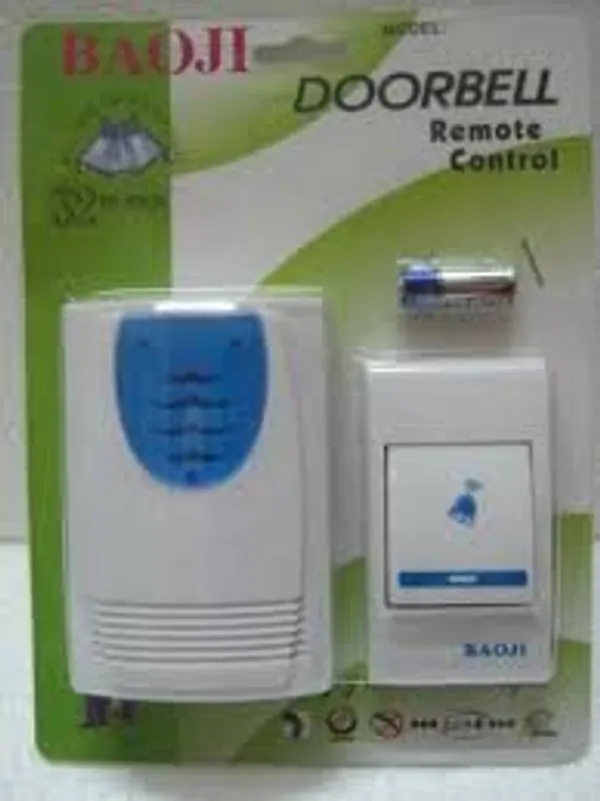 White_Enterprise_Wireless_Remote_Control_Door_Calling_Bell