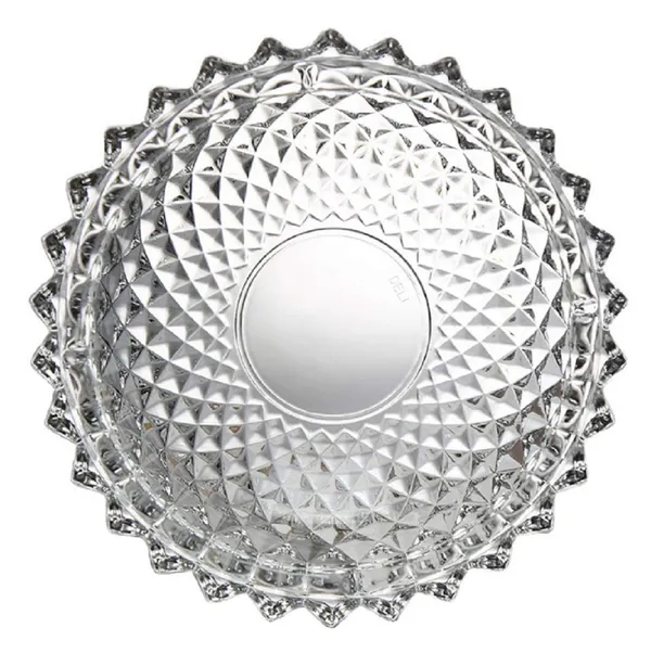 Transparent_Glass_Tray_For_Ash_-_Glass_Cut_Design_&_Fine_Quality_-_Diameter_(19Cm)