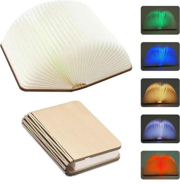 Multicolor_Wooden_Book_Light,Novelty_Folding_Book_Lamp,_Folding_Night_Light,Usb_Rechargeable_Wooden_Table_Lamp,Magnetic_Design-_Creative_Gift_Home_Office_Decor_For_Family_Girlfriend