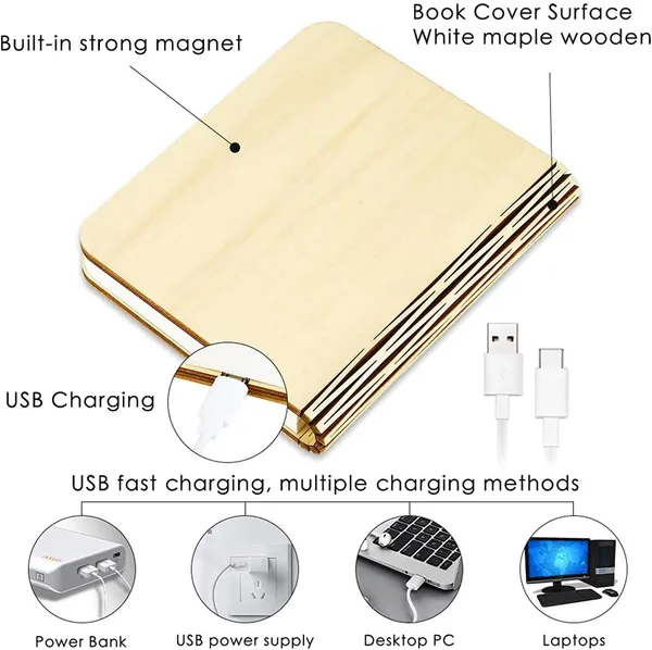 Multicolor_Wooden_Book_Light,Novelty_Folding_Book_Lamp,_Folding_Night_Light,Usb_Rechargeable_Wooden_Table_Lamp,Magnetic_Design-_Creative_Gift_Home_Office_Decor_For_Family_Girlfriend