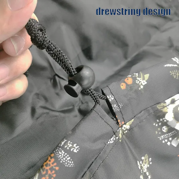 Black_Floral_Women's_Convenient_And_Waterproof_Multifunction_Portable_Lazy_Travel_Cosmetic_Storage_Makeup_Organizer_Toiletry_Bag_With_Drawstrings