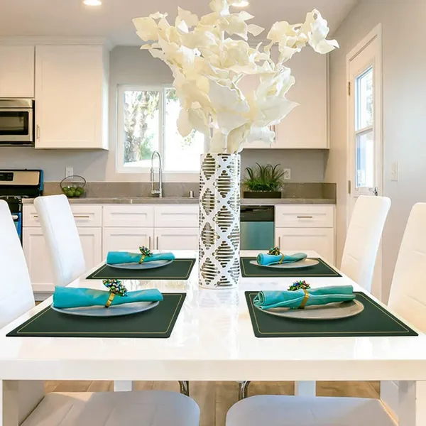 Brown_Pu_Leather_Dining_Table_Mat_Waterproof_Heat_Insulation_Placements