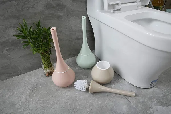 Multicolor_Plastic_Look_Like_Flower_Pot_Toilet_Cleaning_Brush_With_Holder_(_21.8X15_X13.4_Cm)
