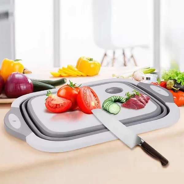 White_Foldable_Vegetable_Sink_Drain_Basket_Home_Kitchen_Sink_Washing_Fruit_Bowl_Vegetable_Basket_Functional_Folding_Cutting_Board_(Chopping_Board)