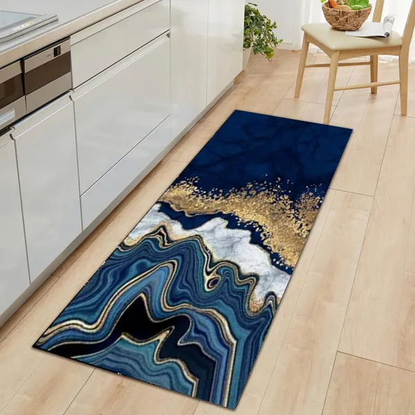 Golden_Modern_Kitchen_Floor_Mat_With_Water_And_Oil_Absorption,_Anti_Slip_Crystal_Velvet_Long_Strip_Foot_Mat