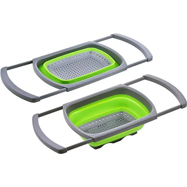 Green_Household_Kitchen_Washing_Vegetables_Blue_Filter_Basket_Silicone_Plastic_Drainer_Telescopic_Folding_Fruit_Basket_Folding_Drain