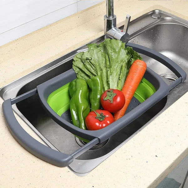 Green_Household_Kitchen_Washing_Vegetables_Blue_Filter_Basket_Silicone_Plastic_Drainer_Telescopic_Folding_Fruit_Basket_Folding_Drain