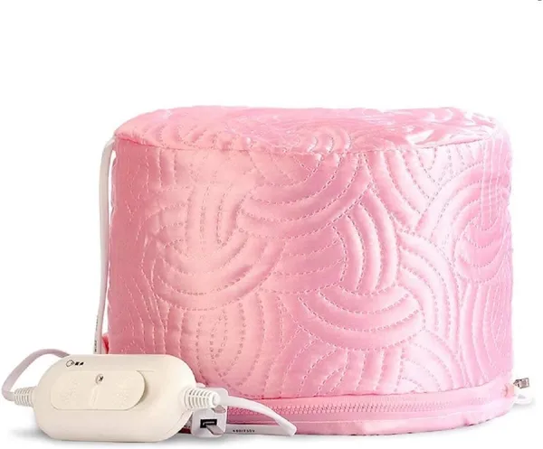 Pink_Hair_Care_Thermal_Head_Spa_Cap_Treatment_With_Beauty_Steamer_Nourishing_Heating_Cap,_Spa_Cap_For_Hair,_Spa_Cap_Steamer_For_Women