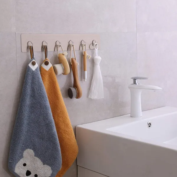 White_Magic_Sticker_Series_Chrome_Plated_Metal_Self_Adhesive_Used_For_Bathroom_&_Kitchen_Item_Hanger_Hook_Rail_(Kitchen_Hanger)