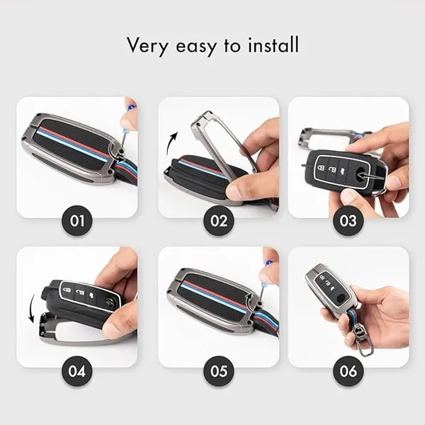Premium_Metal_Key_Cover_Compatible_for_Hyundai_Tucson_Car_4_Button_Smart_Key