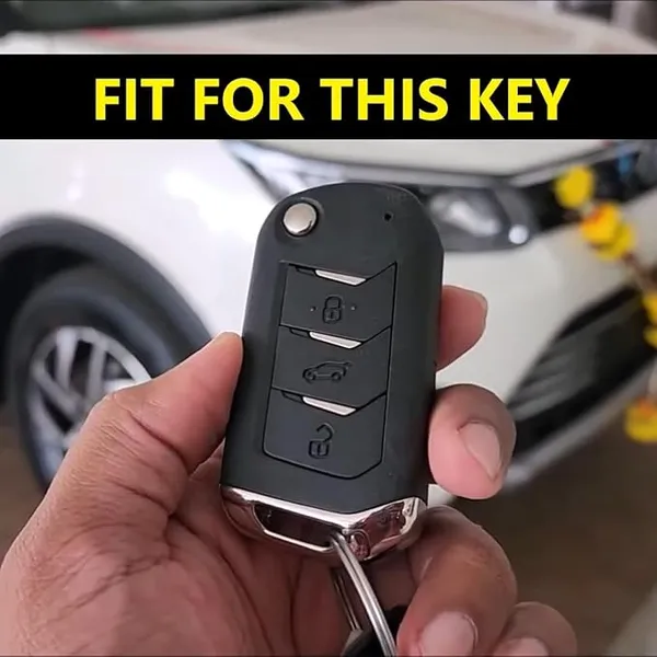 Premium_Metal_Key_Cover_for_3_Button_Flip_Key_Compatible_with_Mahindra_Scorpio_N_|_3Xo_|_Xuv_300_|_Marazzo_|_Xuv_700_|_Xuv_400_Ev_|_Bolero_|_Thar