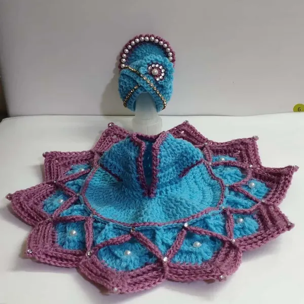 Knitted_God_Cloth_Nand_Gopal_Laddu_Gopal_Woollen,_Dresses,_Knitted_God_Dress_With_Pagdi