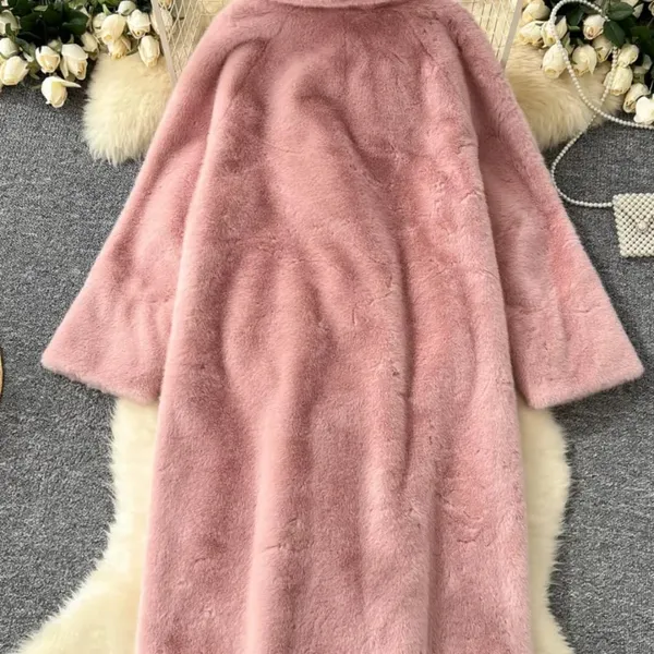 Women's_Luxurious_Faux_Fur_Long_Coat_Button_Closer_Type_Free_Size