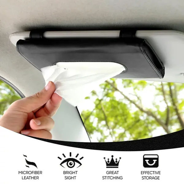 Black_Auto_Accessories_Car_Sun_Visor_Tissue_Box_Car_Back_Seat_Headrest_Hanging_Multi-Use_Tissue_Box_Durable_Premium_Elegant_Design_Paper_Napkin_Holder_Tissue_Holder-1Pcs