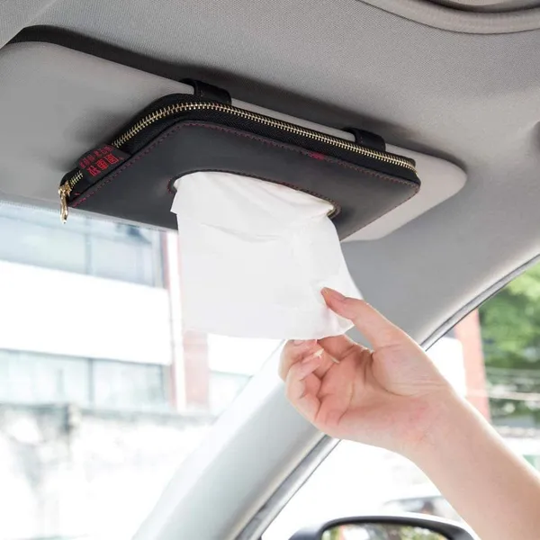 Black_Auto_Accessories_Car_Sun_Visor_Tissue_Box_Car_Back_Seat_Headrest_Hanging_Multi-Use_Tissue_Box_Durable_Premium_Elegant_Design_Paper_Napkin_Holder_Tissue_Holder-1Pcs