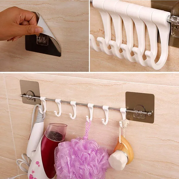 Magic_Sticker_Series_Chrome_Plated_Metal_Self_Adhesive_Used_For_Bathroom_&_Kitchen_Item_Hanger_Hook_Rail_(Ceiling_Hanger)